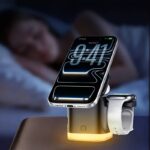 Qi2.2 3in1ワイヤレス充電器 PD25W 快速充電器 Apple watch &Air Pods充電可能 折れ畳式 ワイヤレス充電 スタンド機能 ワイヤレスチャージャー iPhone充電器
