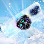 車載ホルダー ワイヤレス充電器 Qi2.2認証 PD25W急速充電 車載ホルダー 冷却ファン内蔵 マグネット式 スマホホルダー