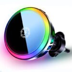 車載ホルダー ワイヤレス充電器 Qi2.2認証 PD25W急速充電 車載ホルダー 冷却ファン内蔵 マグネット式 スマホホルダー