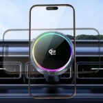 車載ホルダー ワイヤレス充電器 Qi2.2認証 PD25W急速充電 車載ホルダー 冷却ファン内蔵 マグネット式 スマホホルダー 車載充電器 iPhone Android 対応 SKU:AC3302026009 - 画像 (19)