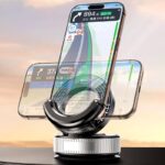 車載ホルダー スマホホルダー 車載用 吸盤式 カーホルダー 強力吸盤 車載用 360度回転式 ダッシュボード固定 携帯ホルダー