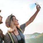 2026 new小型扇風機 100段高速大風量 携帯扇風機 携帯扇風機 4000mAh内臓バッテリー ミニ扇風機 ハンディファン