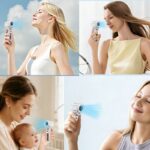 2026 new小型扇風機 100段高速大風量 携帯扇風機 携帯扇風機 4000mAh内臓バッテリー ミニ扇風機 ハンディファン