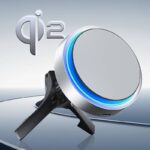 車載ホルダー ワイヤレス充電器 Qi2認証 PD15W急速充電 車載ホルダー 冷却ファン内蔵 マグネット式 スマホホルダー