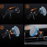 車載ホルダー ワイヤレス充電器 Qi2認証 PD15W急速充電 車載ホルダー 冷却ファン内蔵 マグネット式 スマホホルダー