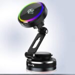 真空吸着式スマホスタンドマグネット式 Qi2.2 ワイヤレス充電対応 25W急速充電 車載ホルダー ワイヤレス充電器 スマホホルダー