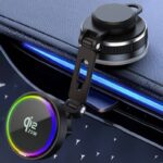 真空吸着式スマホスタンドマグネット式 Qi2.2 ワイヤレス充電対応 25W急速充電 車載ホルダー ワイヤレス充電器 スマホホルダー