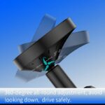 Qi2.2 MagSafe対応 強磁力 車載ホルダー PD25W 快速充電器 Qi2.2 ワイヤレス充電器 MagSafe車載充電器