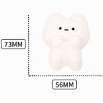 握るだけでストレス解消 ぷにぷに ふわふわおもちゃ スクイーズ おもちゃ ストレス解消 柔らかい 握り心地 発散 グッズ