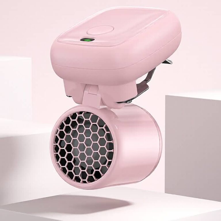2026新品 クリップファン USB充電 扇風機 ハンズフリー 3段階調整可能 折りたたみミニ扇風機 夏 暑さ対策 アウトドア