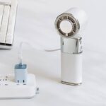 扇風機 ハンディファン 冷却プレート 卓上扇風機