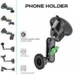 車載ホルダー マグネット 真空吸盤車載ホルダー スマホスタンド カーホルダー 磁石式