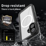 iPhone17 shellbox PC+TPU+PETケース magsafe対応ケース iPhone17 pro 防水カバー IPX68防水 TPUケース 全面保護