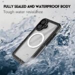 iPhone17 shellbox PC+TPU+PETケース magsafe対応ケース iPhone17 pro 防水カバー IPX68防水 TPUケース 全面保護