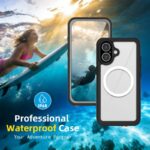 iPhone17 shellbox PC+TPU+PETケース magsafe対応ケース iPhone17 pro 防水カバー IPX68防水 TPUケース 全面保護