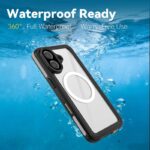 iPhone17 shellbox PC+TPU+PETケース magsafe対応ケース iPhone17 pro 防水カバー IPX68防水 TPUケース 全面保護