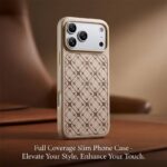 iPhone17 合成革 背面型 ケース