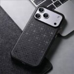 iPhone17 合成革 背面型 ケース