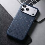iPhone17 合成革 背面型 ケース