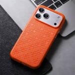 iPhone17 合成革 背面型 ケース
