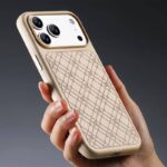 iPhone17 合成革 背面型 ケース