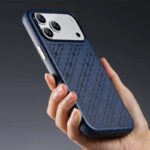 iPhone17 合成革 背面型 ケース