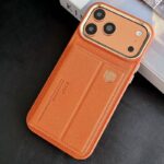 iPhone17 合成革 背面型 ケース magsafe対応ケース