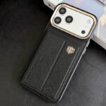 iPhone17 合成革 背面型 ケース magsafe対応ケース