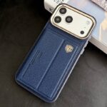 iPhone17 合成革 背面型 ケース magsafe対応ケース