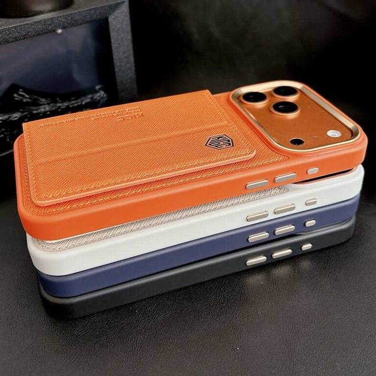 iPhone17 合成革 背面型 ケース magsafe対応ケース