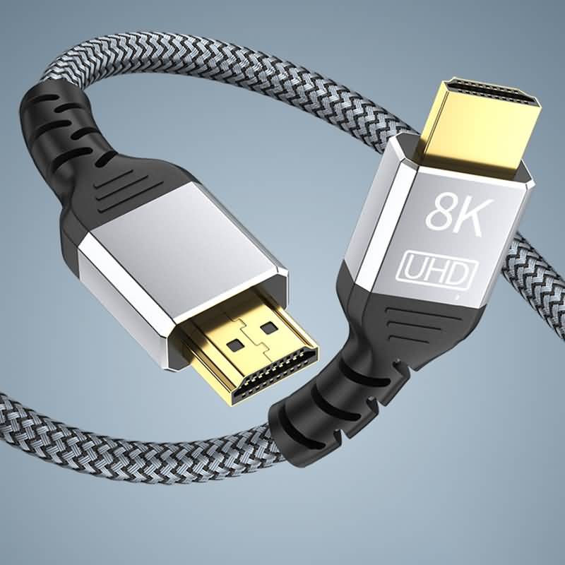 8K対応 HDMIケーブル HDMI2.1対応 ケーブル 編み込み 高耐久タイプ ゲームにも最適 超高速伝送