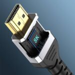 8K対応 HDMIケーブル HDMI2.1対応 ケーブル 編み込み 高耐久タイプ ゲームにも最適 超高速伝送
