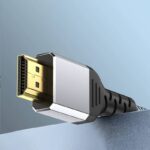 8K対応 HDMIケーブル HDMI2.1対応 ケーブル 編み込み 高耐久タイプ ゲームにも最適 超高速伝送