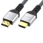 8K対応 HDMIケーブル HDMI2.1対応 ケーブル 編み込み 高耐久タイプ ゲームにも最適 超高速伝送