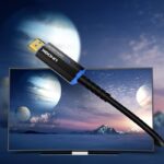 HDMIケーブル 光ファイバー 8K60Hz 4K120Hz画像対応の光ファイバー HDMIケーブル1m/2m/3m/5m HDMIケーブル