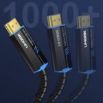 HDMIケーブル 光ファイバー 8K60Hz 4K120Hz画像対応の光ファイバー HDMIケーブル1m/2m/3m/5m HDMIケーブル