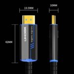 HDMIケーブル 光ファイバー 8K60Hz 4K120Hz画像対応の光ファイバー HDMIケーブル1m/2m/3m/5m HDMIケーブル