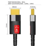 HDMIケーブル 光ファイバー 8K60Hz 4K120Hz画像対応の光ファイバー HDMIケーブル