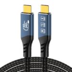 Quick view Add to compare Add to wishlist USB4 対応 ケーブル USB 4.0 ケーブル 40Gpbs 240W 充電対応 USB4 Thunderbolt 4 USB-C 互換対応 1m/1.5m ケーブル