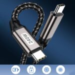 PD240W Type-c to Type-c ケーブル 充電コード 1m/1.5m/2m iphone17 USB充電ケーブル Type-Cケーブル タイプc ケーブル