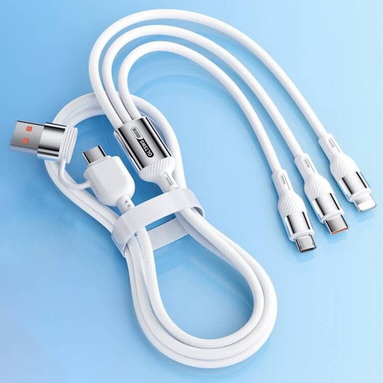 PD240W 3in2マルチ充電ケーブル USB 充電ケーブル ライトニング ケーブル 1.3m/2.0m 急速充電対応 ケーブル