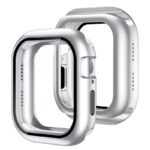 ガラス付き両面保護 アップルウォッチカバー 360°前後全面保護 アルミガラスケース