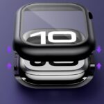 ガラス付き両面保護 アップルウォッチカバー 360°前後全面保護 アルミガラスケース