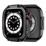AppleWatch S11/S10 42/46mm アップルウォッチ 専用 ケース TPU+亜鉛合金 構造 AppleWatch 46mm 保護ケース 着装まま充電可能
