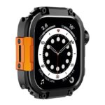 AppleWatch S11/S10 42/46mm アップルウォッチ 専用 ケース TPU+亜鉛合金 構造 AppleWatch 46mm 保護ケース 着装まま充電可能