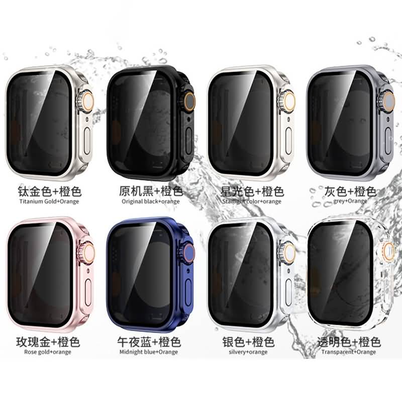 アップルウォッチ 覗き見防止カバー ケース アップルウォッチ カバー 覗き見防止 防水 ケース