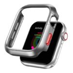 Apple watch ケース PC バンパーケース apple watch カバー アップルウォッチ カバー 42mm 46mm 40mm 44mm 41mm 45mm 赤ボタン／オレンジボタン