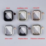 アップルウォッチカバー 360°前後全面保護 apple watch カバー 42mm 46mm 40mm 44mm 41mm 45mmシリーズ a
