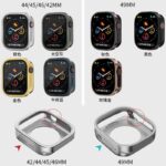 AppleWatch S11/S10 42/46mm アップルウォッチ 専用 ケース TPU+アルミニウム合金+ガラスフィルム構造