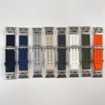 アップルウォッチ バンド シリコン バンド Apple Watchバンド apple watch 44mm 45mm 46mm 49mm ULTRA ナイロン ベルト